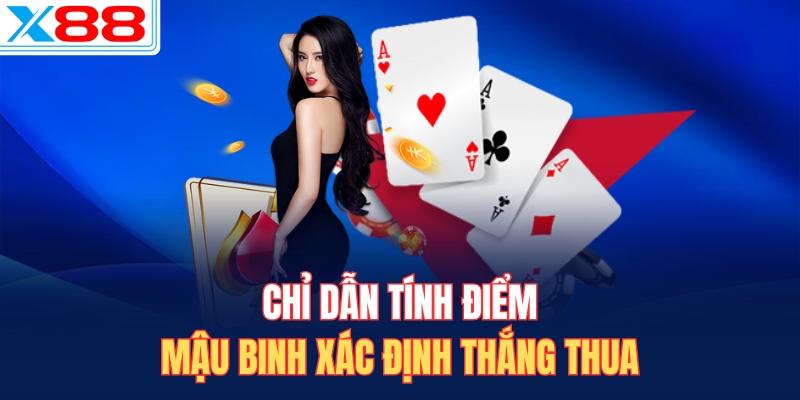 Chỉ dẫn tính điểm mậu binh xác định thắng thua