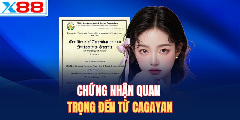 Chứng nhận quan trọng đến từ Cagayan