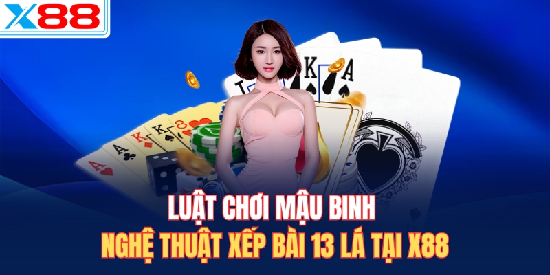 Luật chơi mậu binh về sắp xếp bài