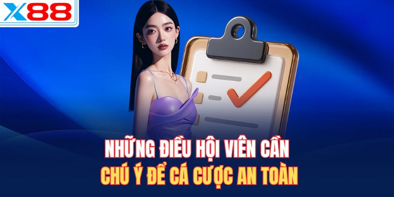 Những điều hội viên cần chú ý để cá cược an toàn